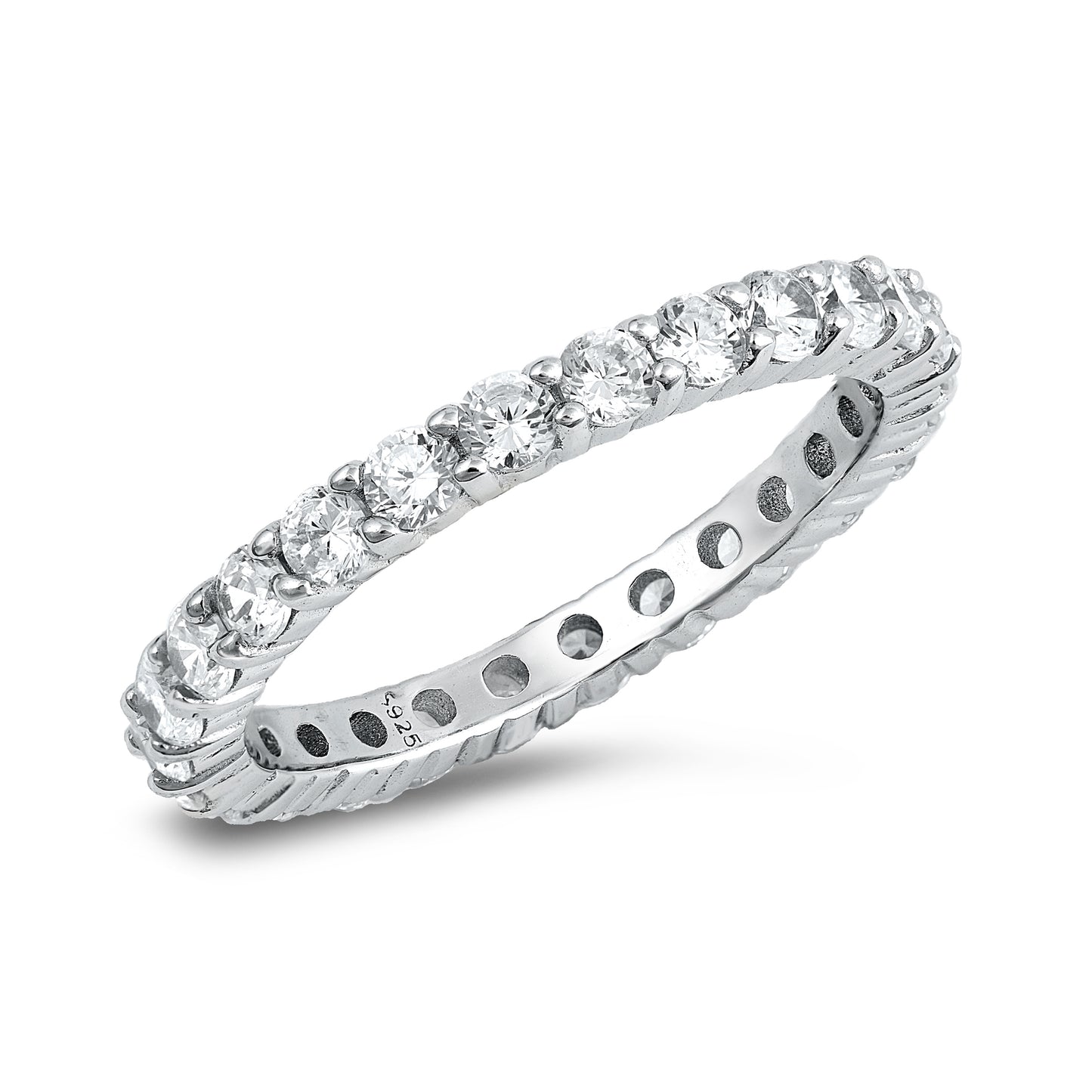 Silver CZ Ring