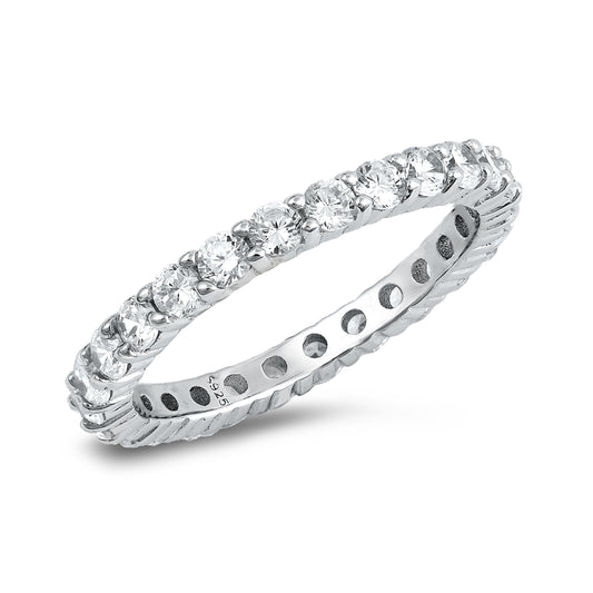 Silver CZ Ring