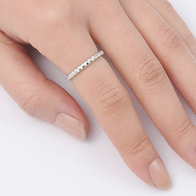 Silver CZ Ring