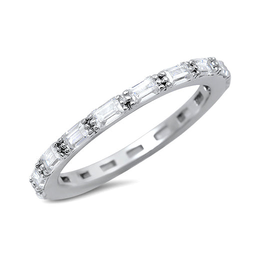 Silver CZ Ring