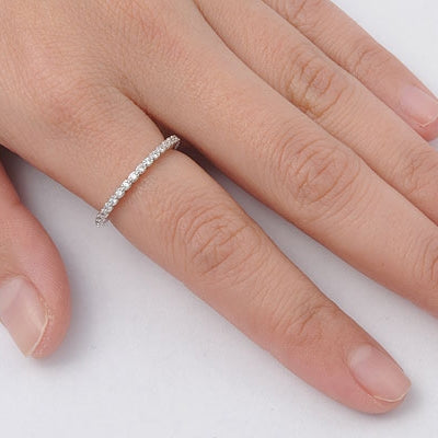 Silver CZ Ring