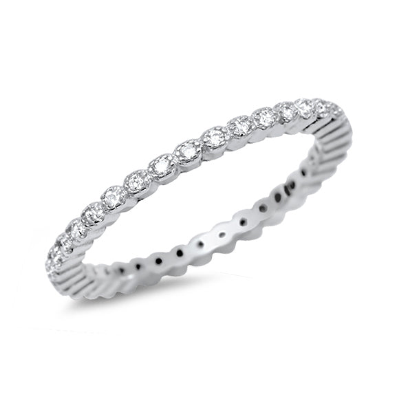 Silver CZ Ring