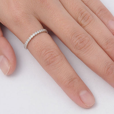 Silver CZ Ring