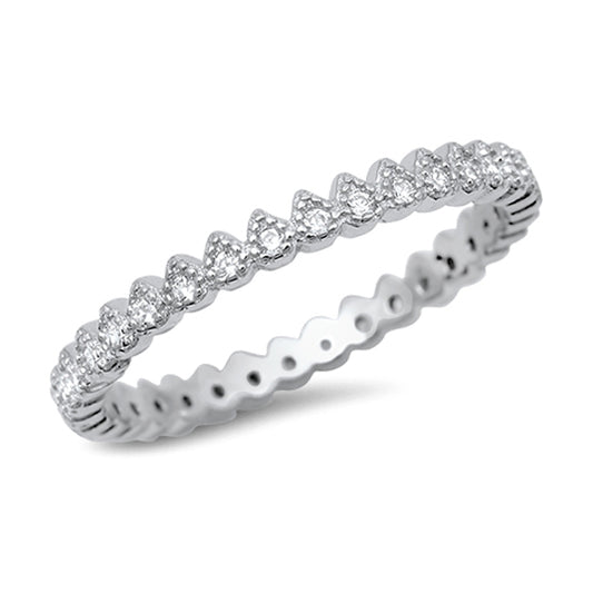 Silver CZ Ring