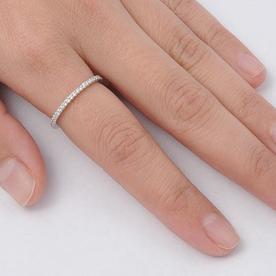 Silver CZ Ring