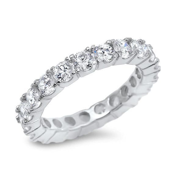 Silver CZ Ring