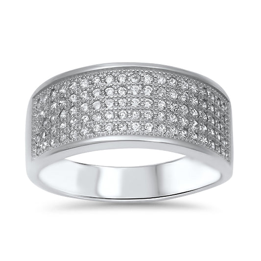 Silver CZ Ring