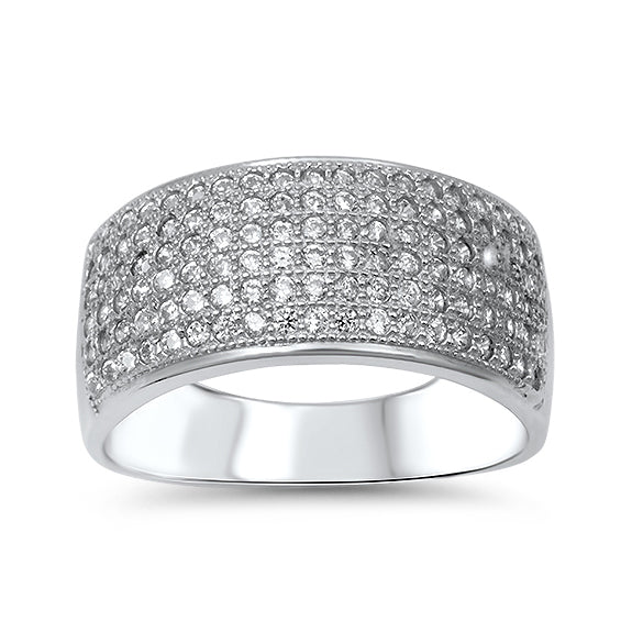 Silver CZ Ring