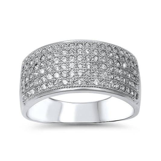 Silver CZ Ring