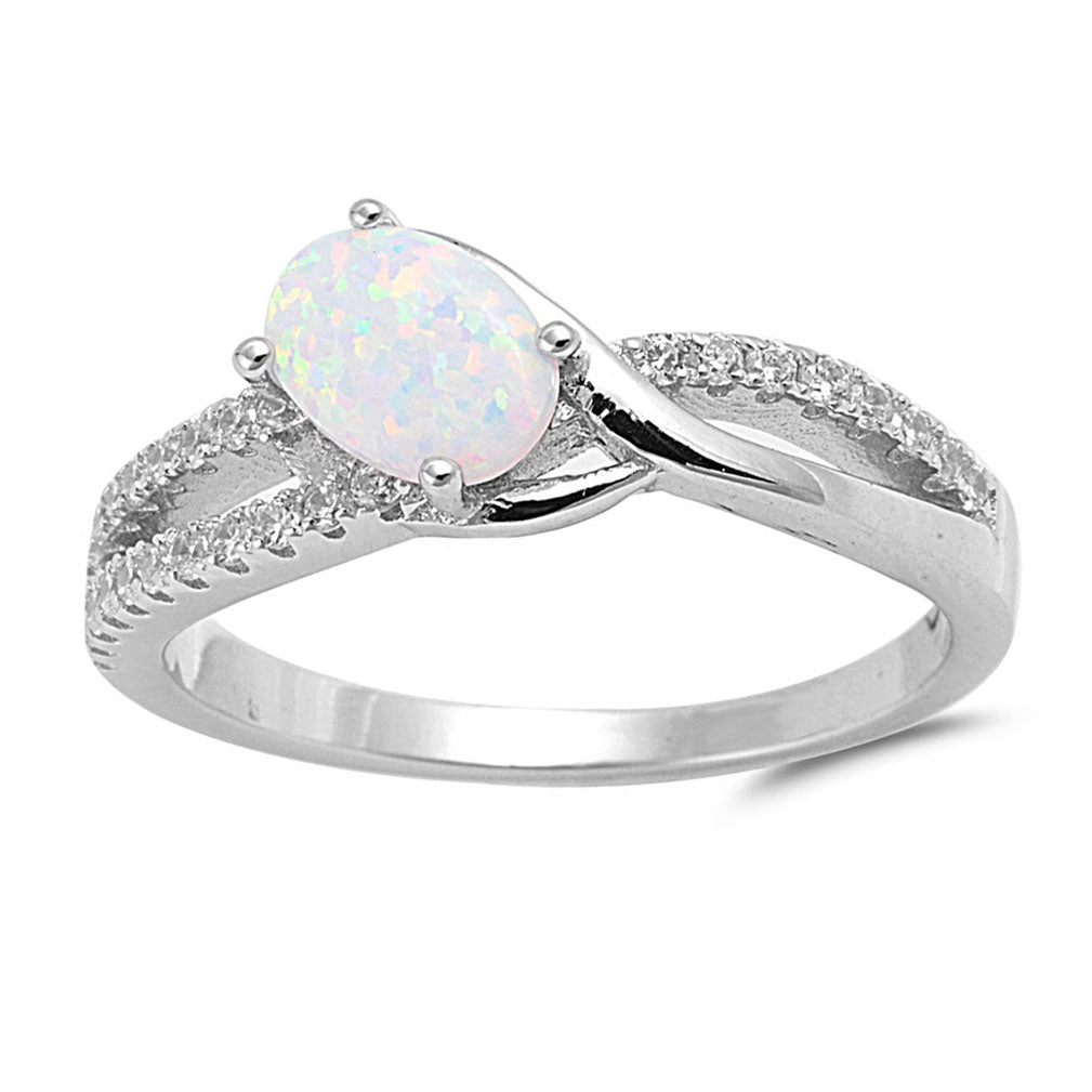 Silver CZ Ring