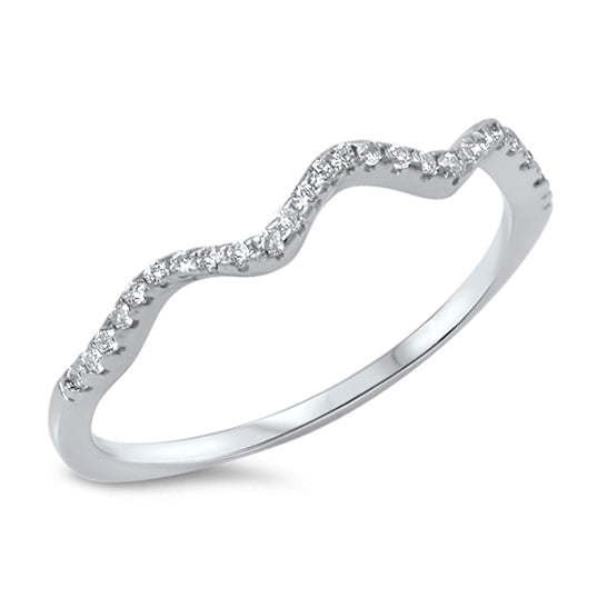 Silver CZ Ring