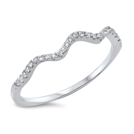 Silver CZ Ring