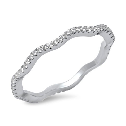 Silver CZ Ring