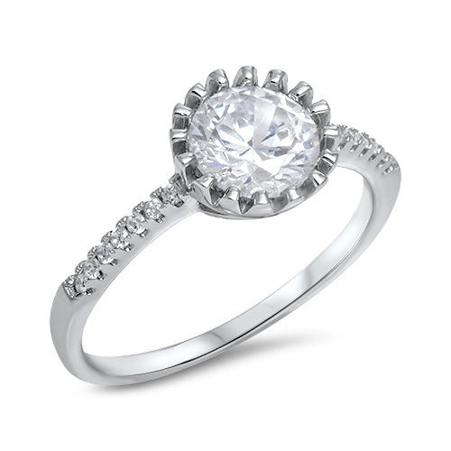Silver CZ Ring