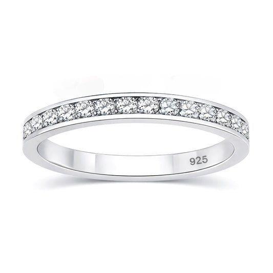 Silver Eternity Ring - 3mm
