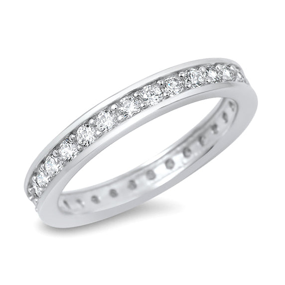 Silver CZ Ring