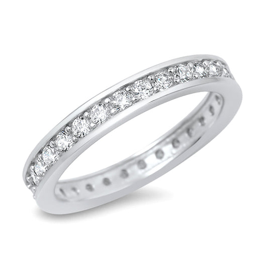 Silver CZ Ring