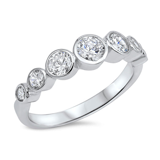 Silver CZ Ring