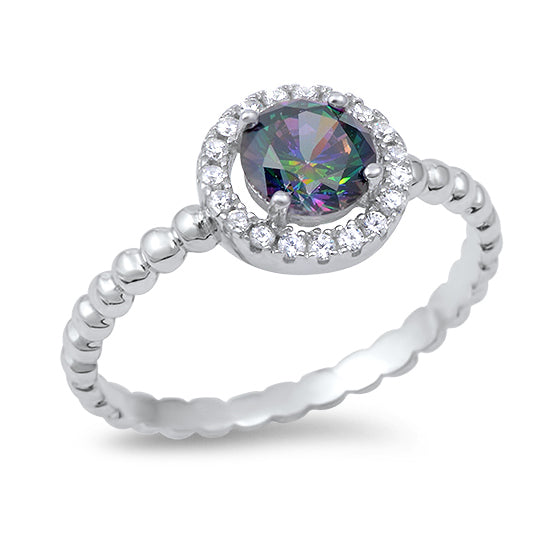 Silver CZ Ring