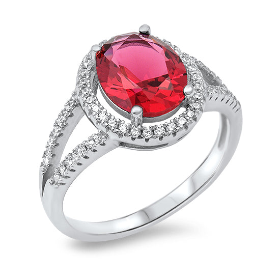 Silver CZ Ring