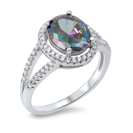 Silver CZ Ring