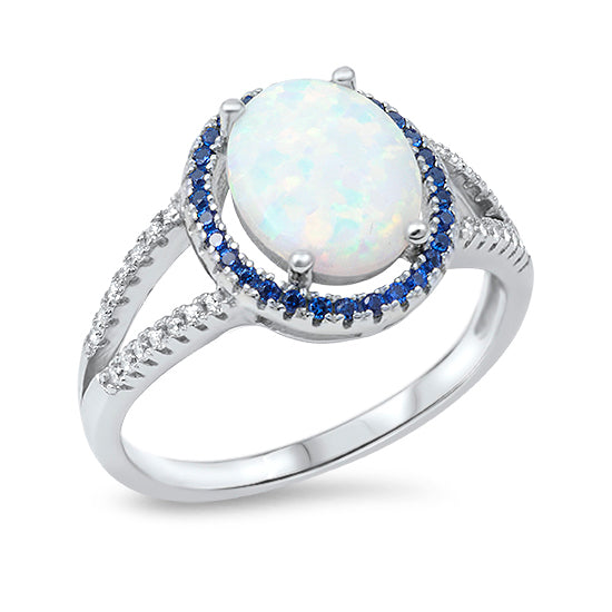 Silver CZ Ring