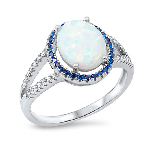 Silver CZ Ring