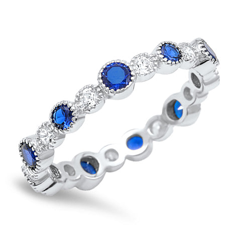 Silver CZ Ring