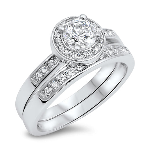 Silver CZ Ring