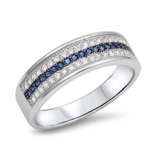 Silver CZ Ring