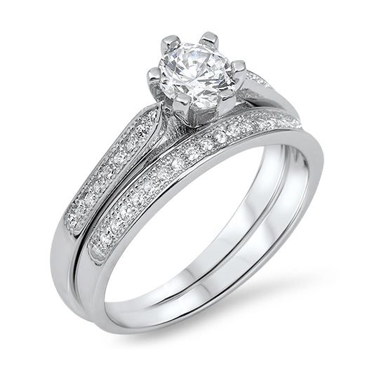 Silver CZ Ring