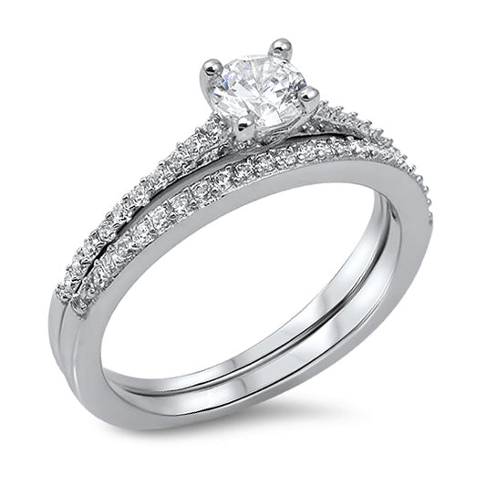 Silver CZ Ring
