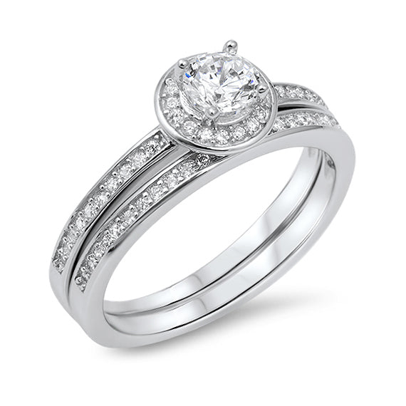 Silver CZ Ring