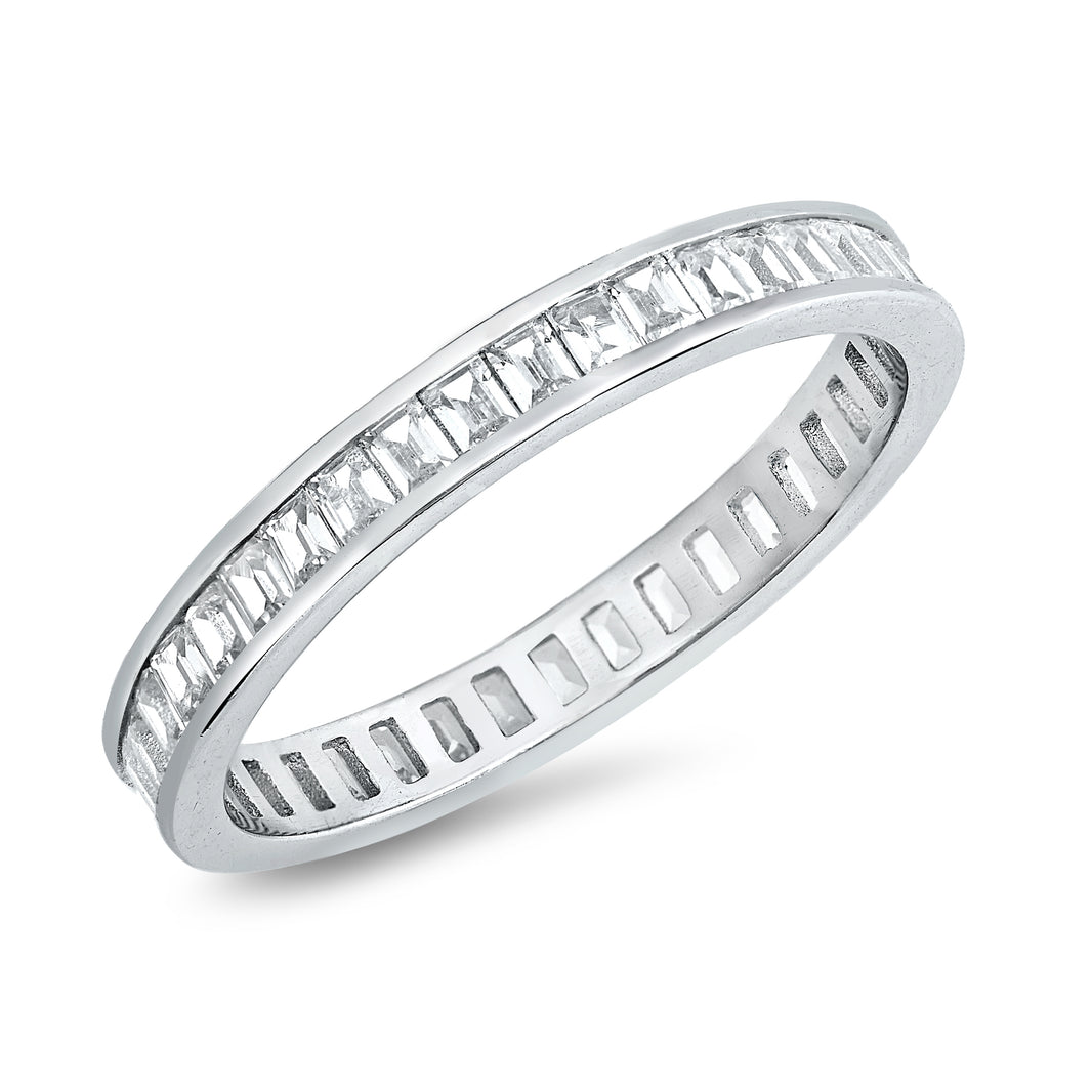 Silver CZ Ring