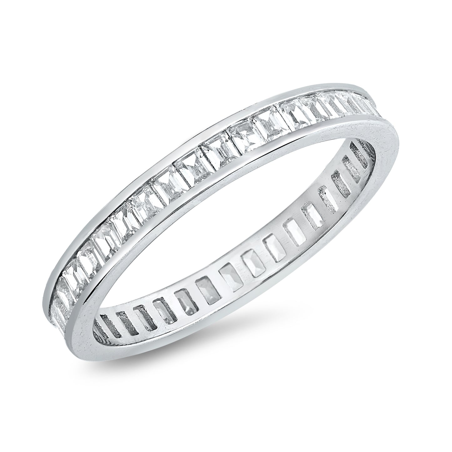 Silver CZ Ring