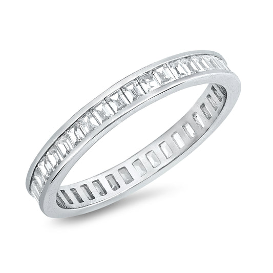 Silver CZ Ring