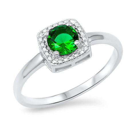 Silver CZ Ring