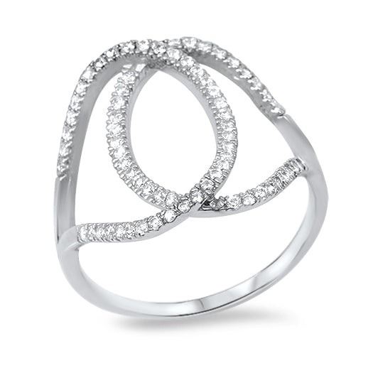 Silver CZ Ring