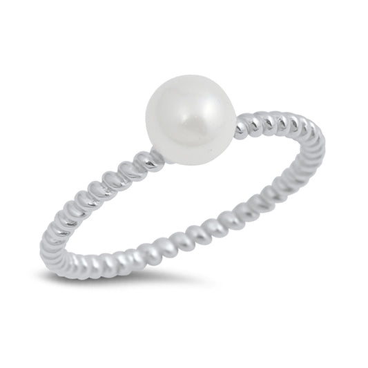 Silver CZ Ring
