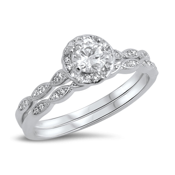 Silver CZ Ring