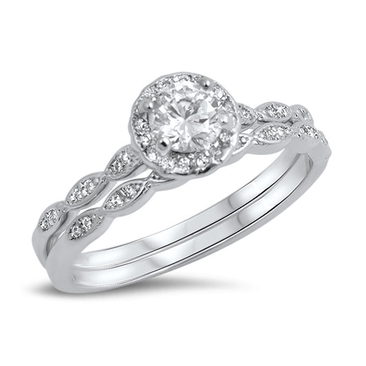 Silver CZ Ring