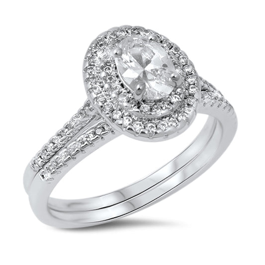 Silver CZ Ring