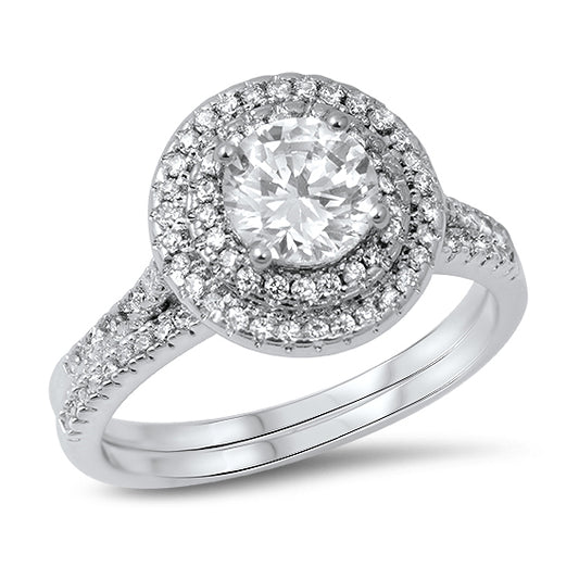 Silver CZ Ring