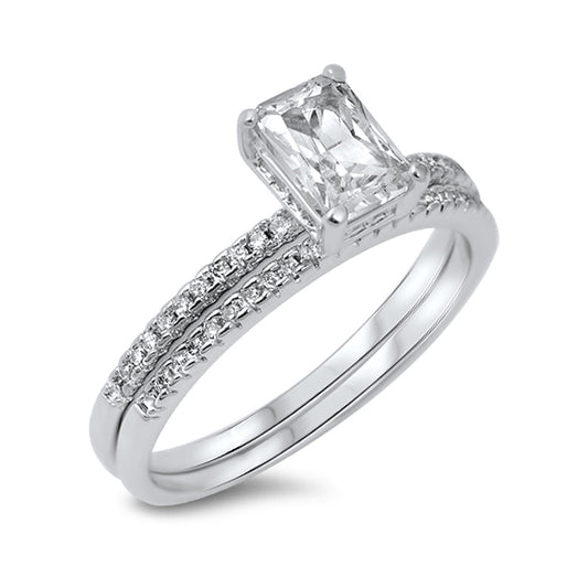 Silver CZ Ring