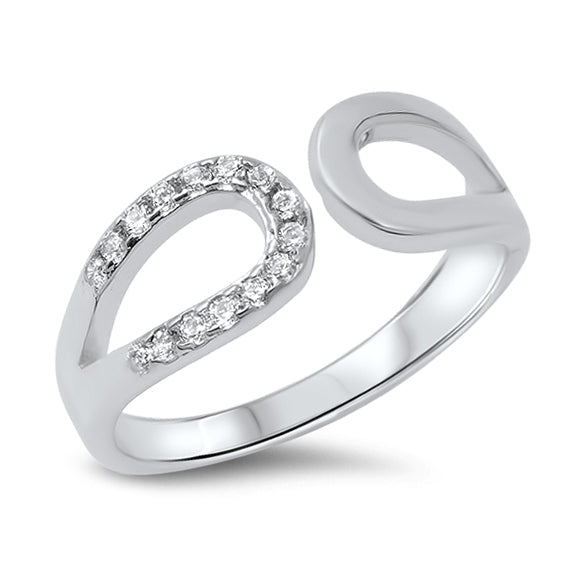 Silver CZ Ring