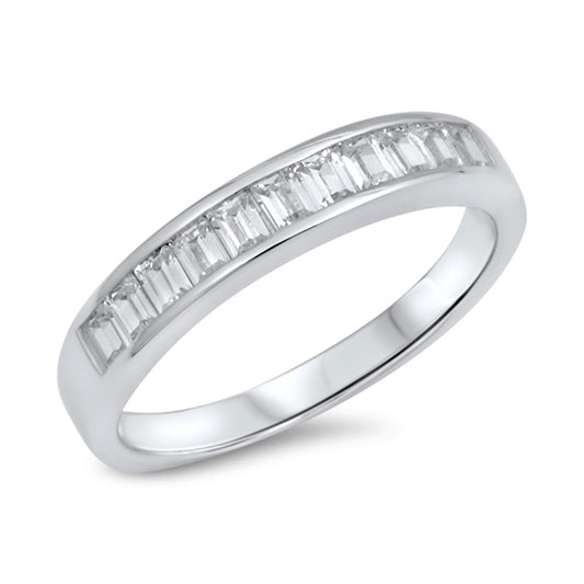 Silver CZ Ring