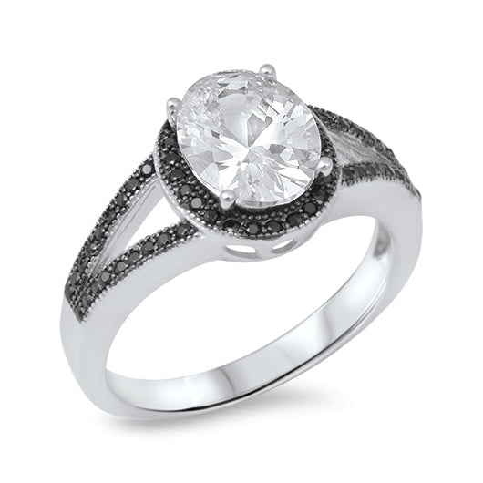 Silver CZ Ring