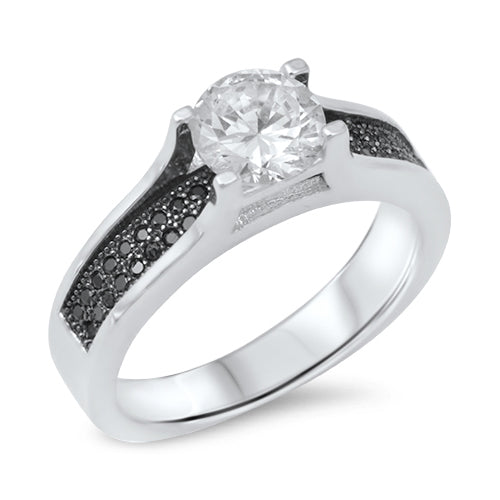 Silver CZ Ring