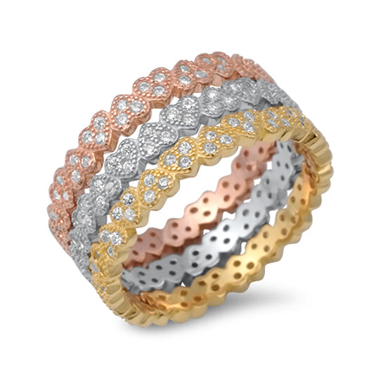 Silver CZ Ring