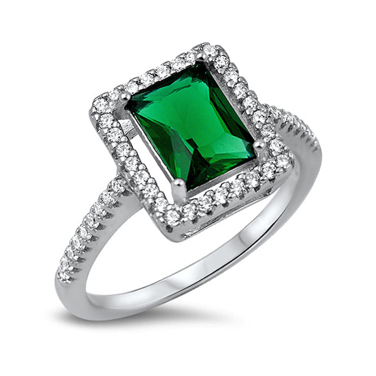 Silver CZ Ring
